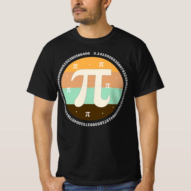 3.14 National Pi Day Design  - Pi Day Gift Idea T-Shirt (Front)