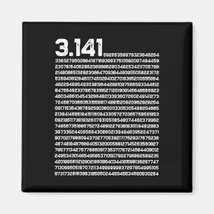 3.14 Pi Day Math Irrational Number Pi Magnet