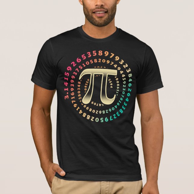 3.14 Pi Day Number Symbol Math Irrational Number P T-Shirt (Front)