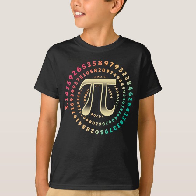 3.14 Pi Day Number Symbol Math Irrational Number P T-Shirt (Front)