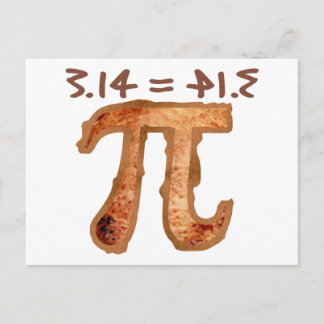 3.14 = PI.E POSTCARD