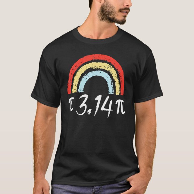 3 14 Pi Number Symbol Math Science Best Pi Day Eve T-Shirt (Front)