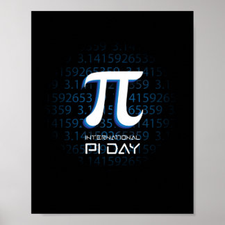 3.14 Pi Number Symbol Math Science Poster