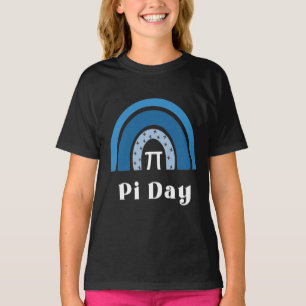 3.14 Rainbow Happy Pi Day T-Shirt