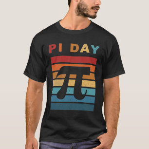 3.14 Vintage Distressed Pi Day T-Shirt