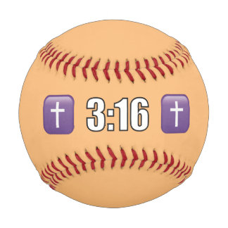 3:16 Jesus Christ Baseball