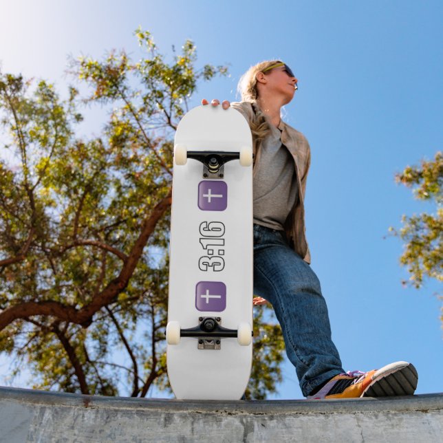 3:16 Jesus Christ Skateboard (Outdoor 1)