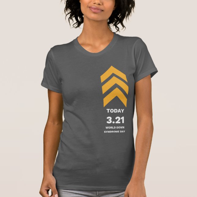 3.21 Down Syndrome Awareness Women's T-shirt T-21 (Front)