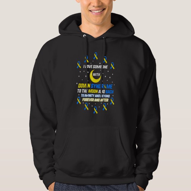 3 21 World Down Syndrome Day 2022 Awareness Socks  Hoodie (Front)