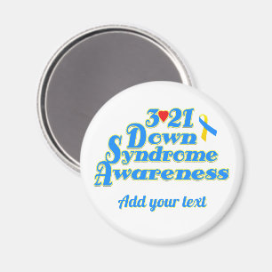 3-21 World Down Syndrome Day Magnet