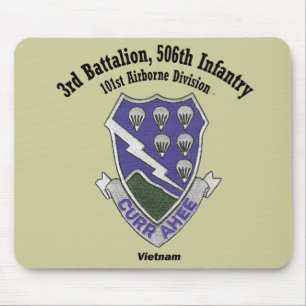 3-506th Mouse Pad - Vietnam
