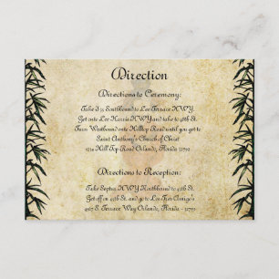 3.5 x 5 Direction Card Geisha