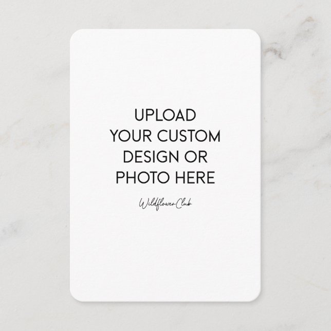 3.5" x 5" Enclosure Card - Portrait (Front)