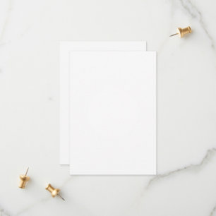 3.5" x 5" Flat Save The Date Card