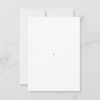 3.5" x 5" Flat Save The Date Card