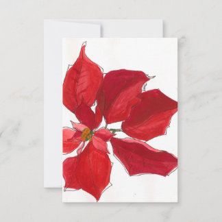 3.5" x 5" Flat Thank You Card