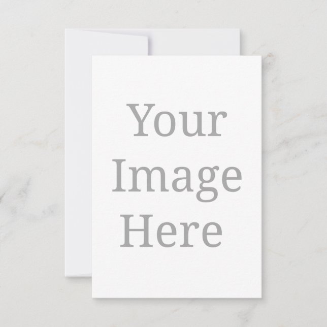 3.5" x 5" thank you card (Front)