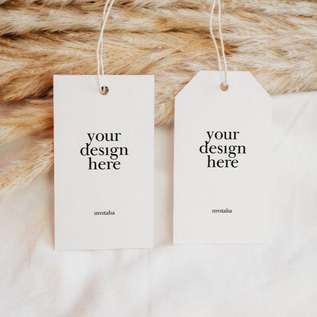 3.5x2" Favour Tag Printing (Print Your Own Tag)