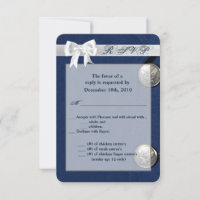 3.5x5 R.S.V.P. Card Air Force Class A Uniform Dres