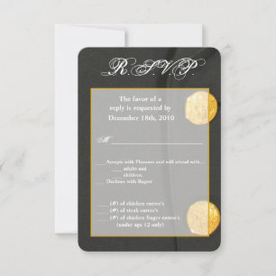 3.5x5 R.S.V.P. Card ARMY DRESS GREENS UNIFORM