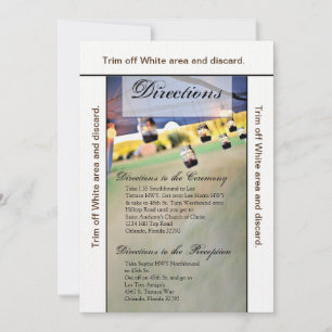 3.5x6 Directions Card Mason Jar Candle Holders Cou