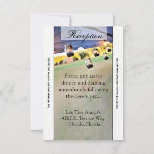 3.5x7 Reception Card Mason Jar Candle Holders Coun