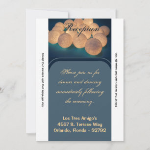 3.5x7 Reception Card String Lights Night Lantern