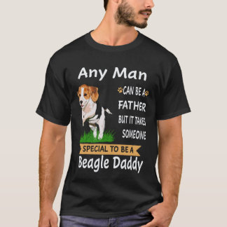 3 Any Man - Beagle Daddy Beagle T-Shirt