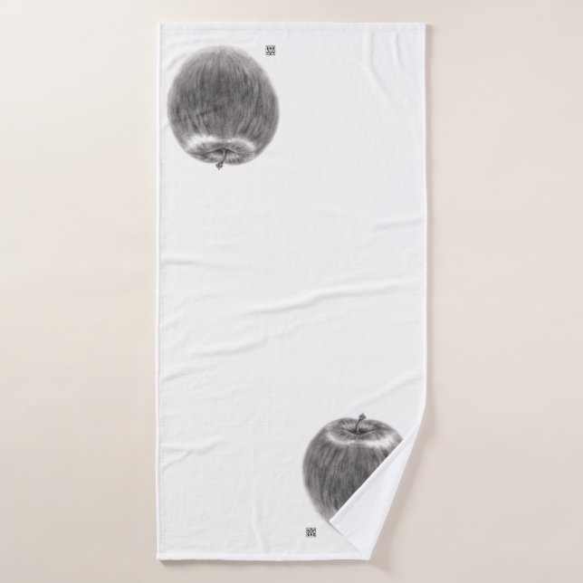 3 apples bath towel set (Bath Towel)