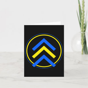 3 Arrow Logo Down Syndrome Card