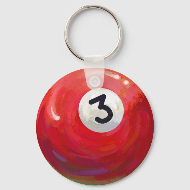 3 Ball Key Ring (Front)