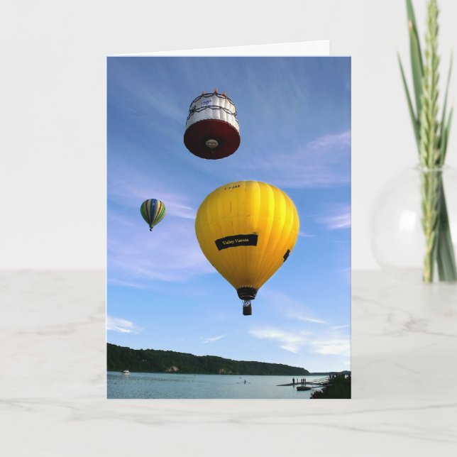 3 Balloons Birthday Card (Front)