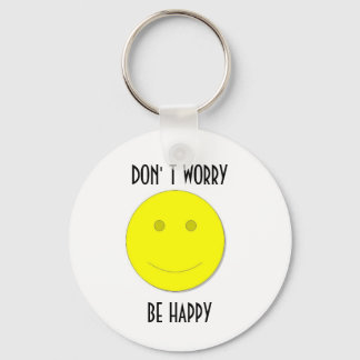3, BE HAPPY, KEY RING