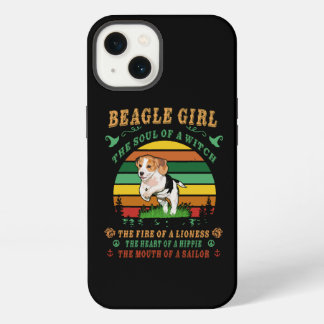 3 Beagle Girl he Soul The Fire The Heart The Mouth iPhone 13 Case