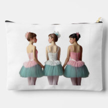 3 beautiful dancers in soft colors