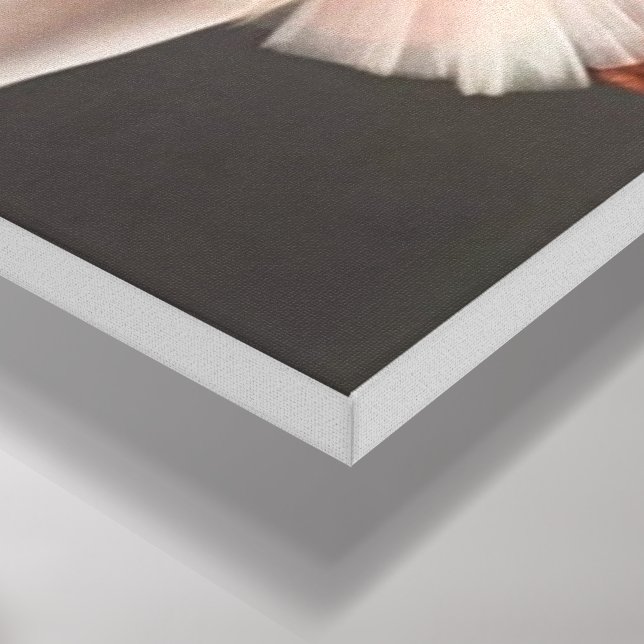 3 beautiful dancers in soft colors canvas print (Corner(Bottom))