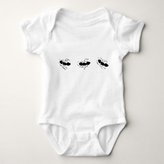 3 big ants baby bodysuit