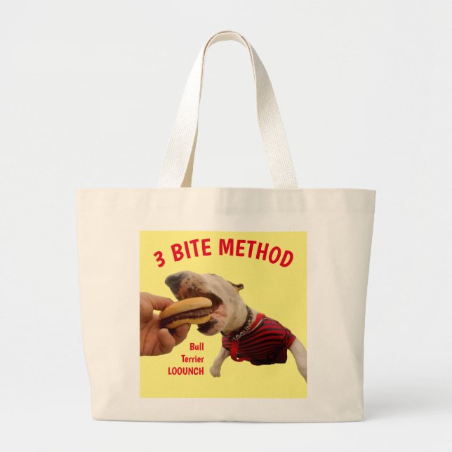 3 BITE METHOD, SPECIAL "OMG" EDITION Tote Bag (Front)
