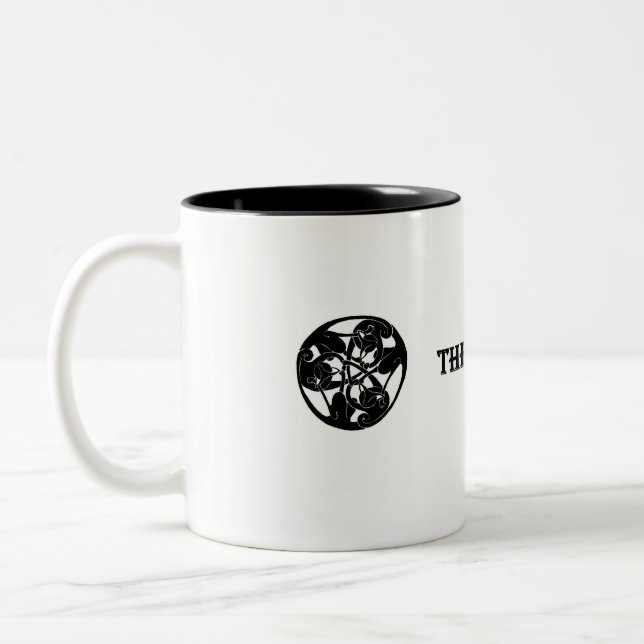 3 Black Cat Mug (Left)