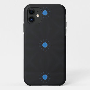 3 blue stars case