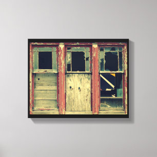 3 Broken Windows Canvas Print