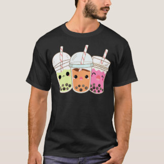 3 Bubble Tea Boba Bubble Tea Kawaii Pullover