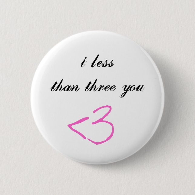 <3 Button (Front)