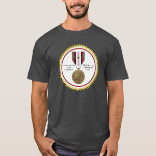 3 CAMPAIGN STARS AFGHANISTAN WAR VETERAN T-Shirt