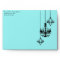 3 Chandelier Damask Wedding Envelopes