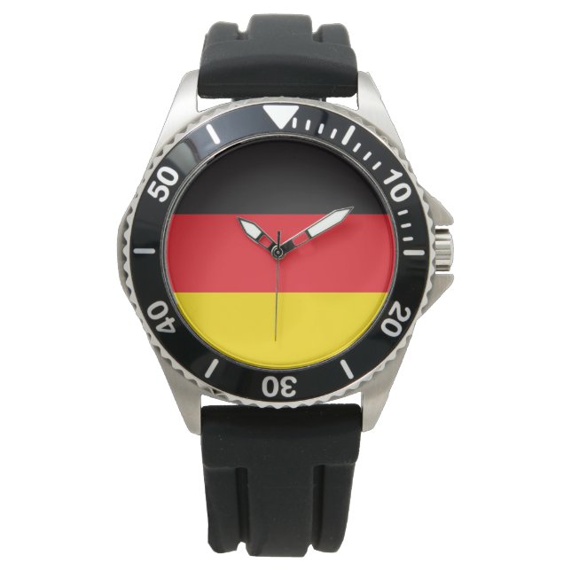 3 Color Combination, Flag Watch (Front)