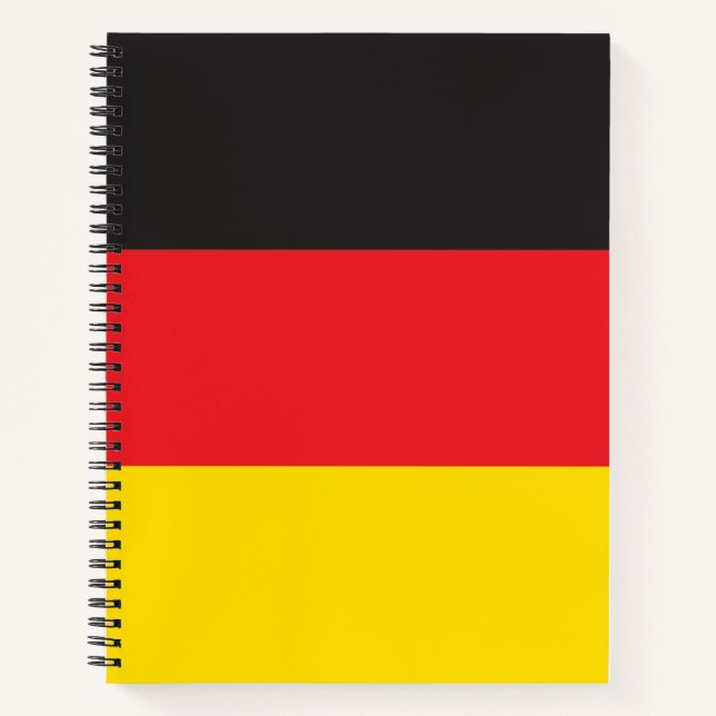3 Colour Combination, Flag Notebook (Front)