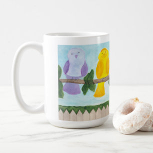3 Colourful Birds Coffee Mug
