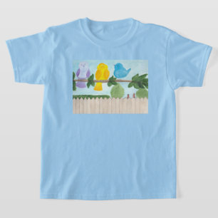 3 Colourful Birds T-Shirt