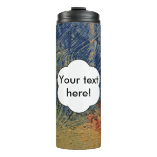 3 colours paint thermal tumbler